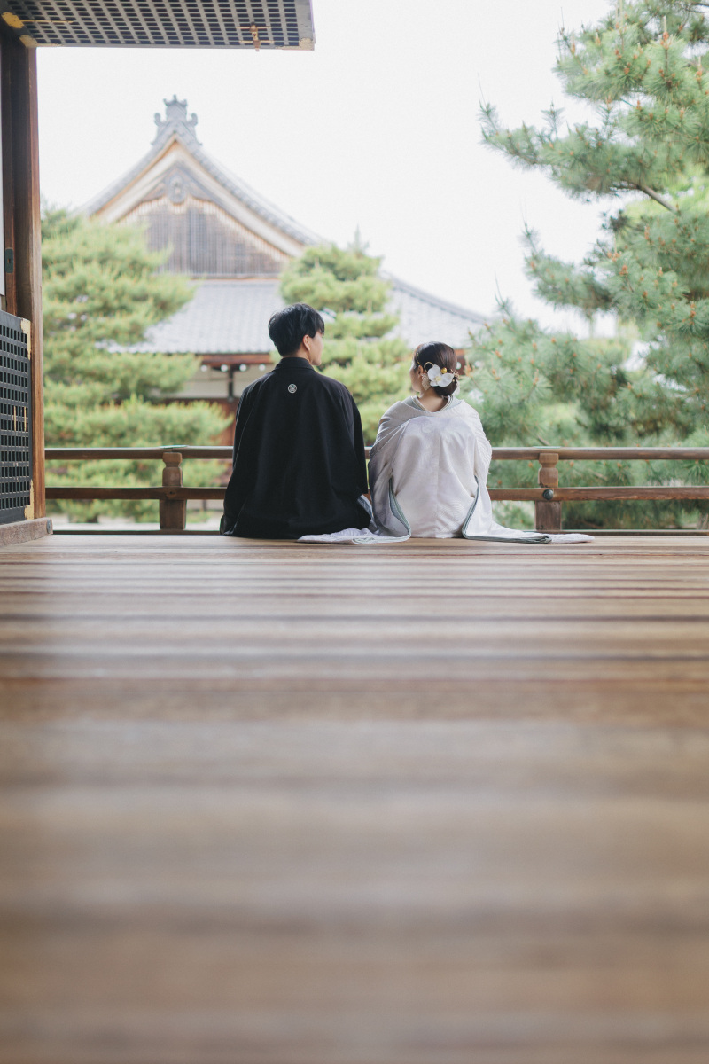 中に移動してお寺らしく