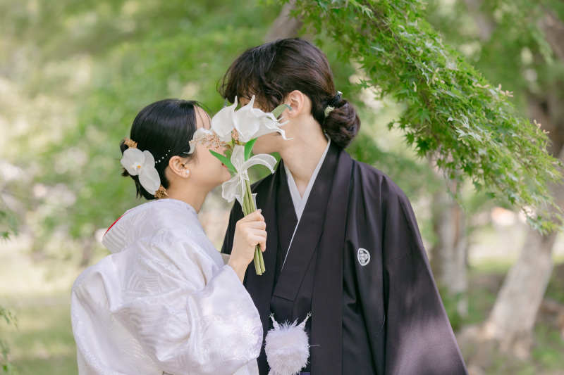 楽しい撮影の中ロマンチックなシーンもしっかり撮影