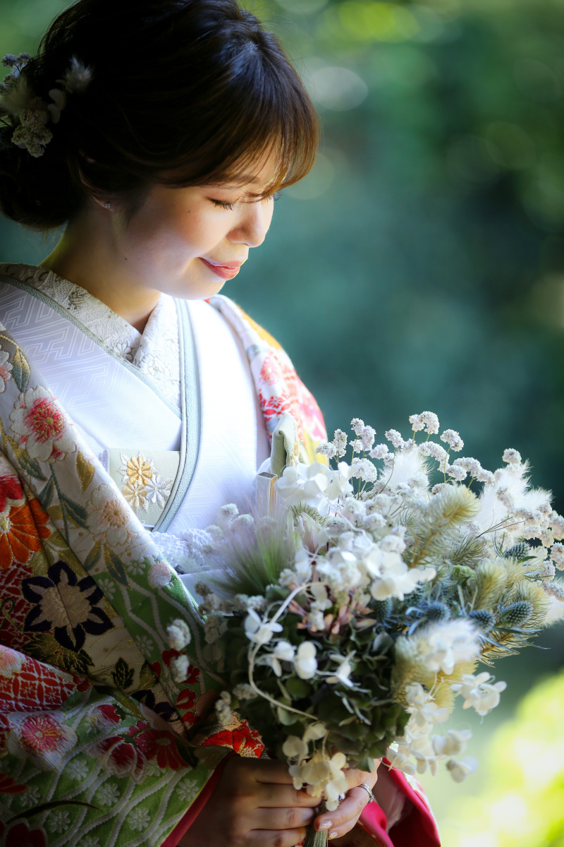 ご新婦様のソロショット