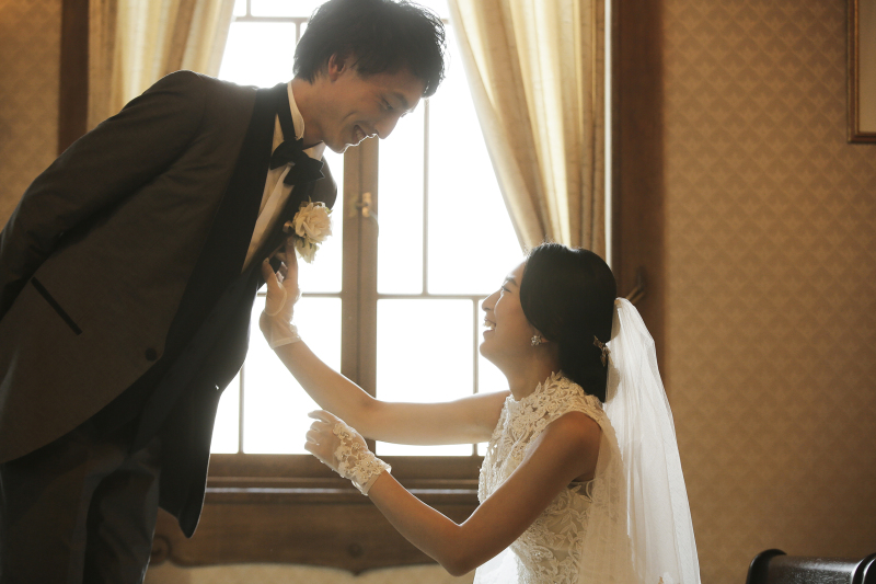 優しい一瞬です。