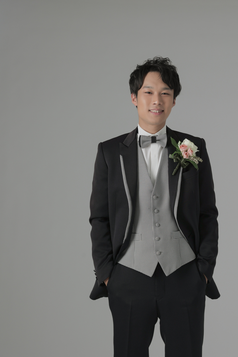 新郎様の立ちショット