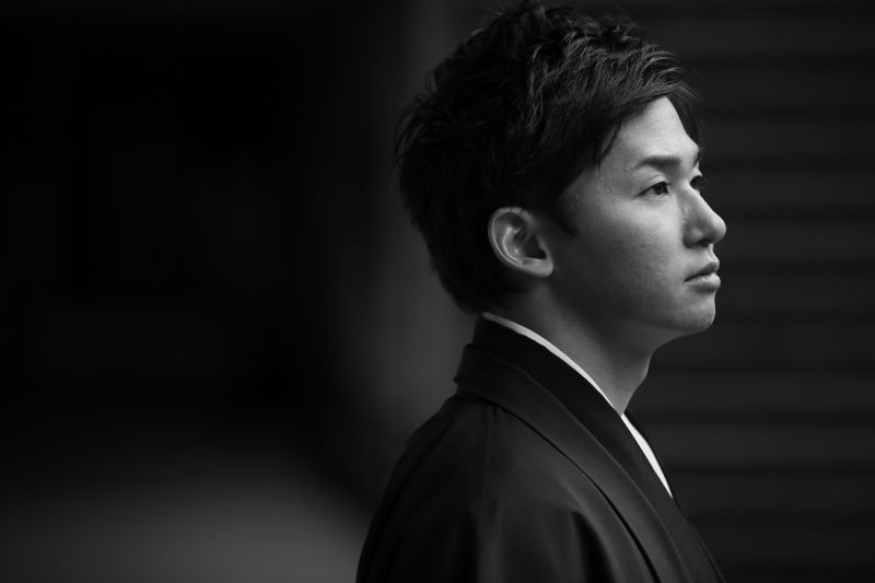 ご新郎様ソロショット