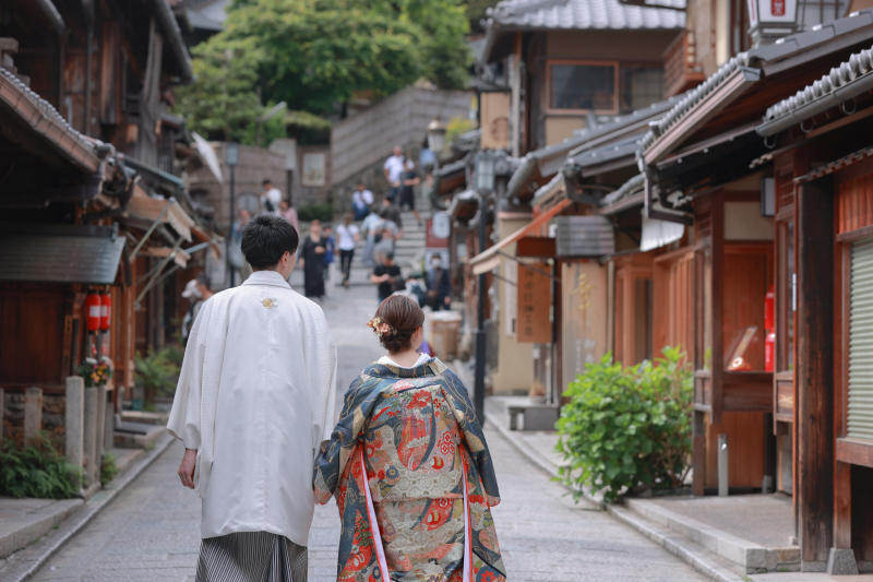 坂を進んでいきます。
