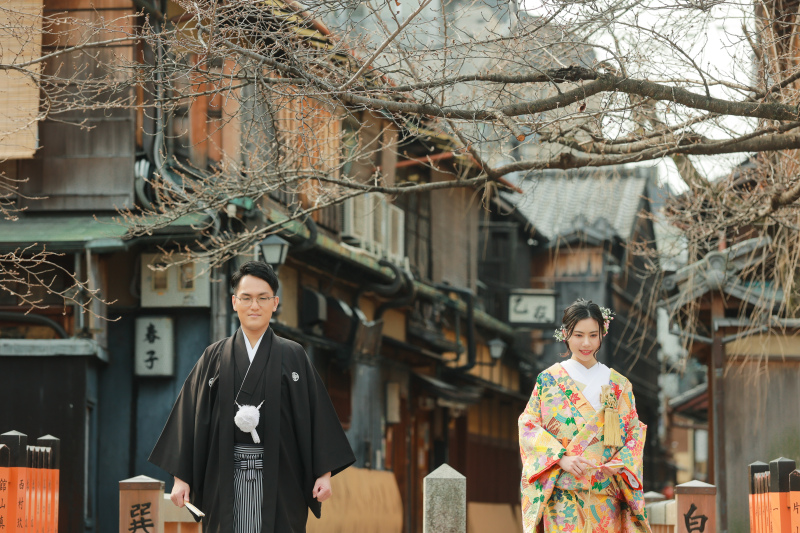 和装も洋装も絵食べないお二人に、、＾＾