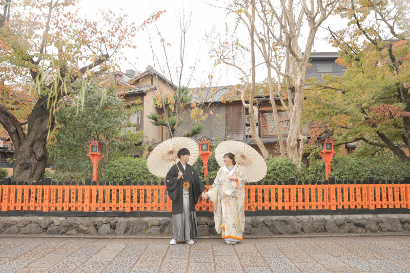 祇園ロケーション+洋装ハウススタジオ