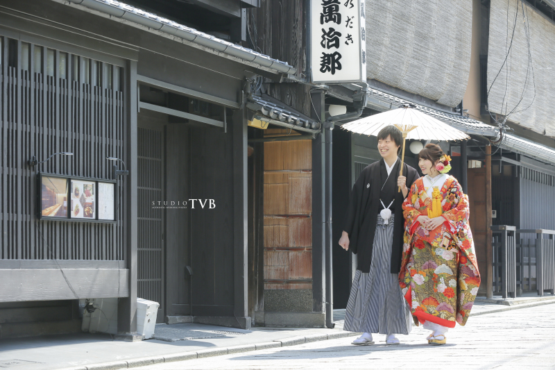 町屋のショットも。