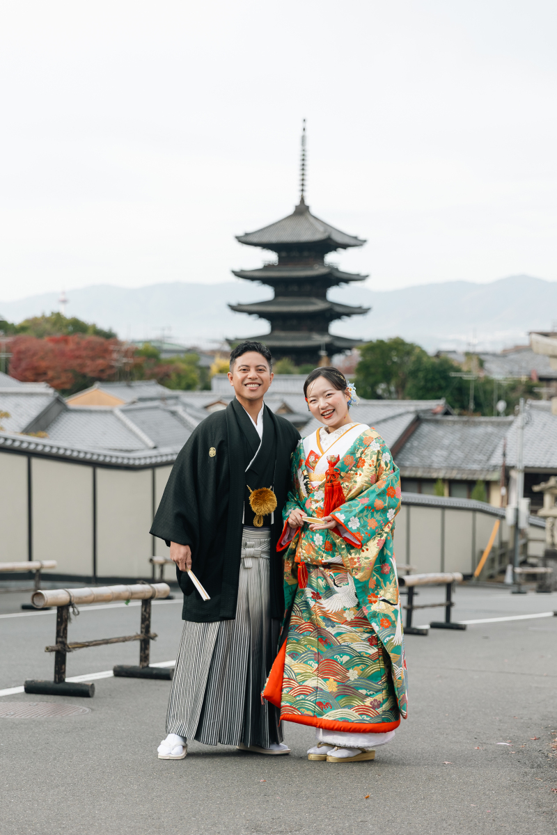 ラストカットは五重塔を背景にいれたこの1枚