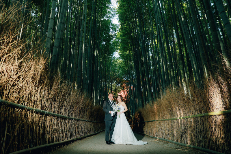 嵐山といえば、誰もが思い浮かべるのが竹林。