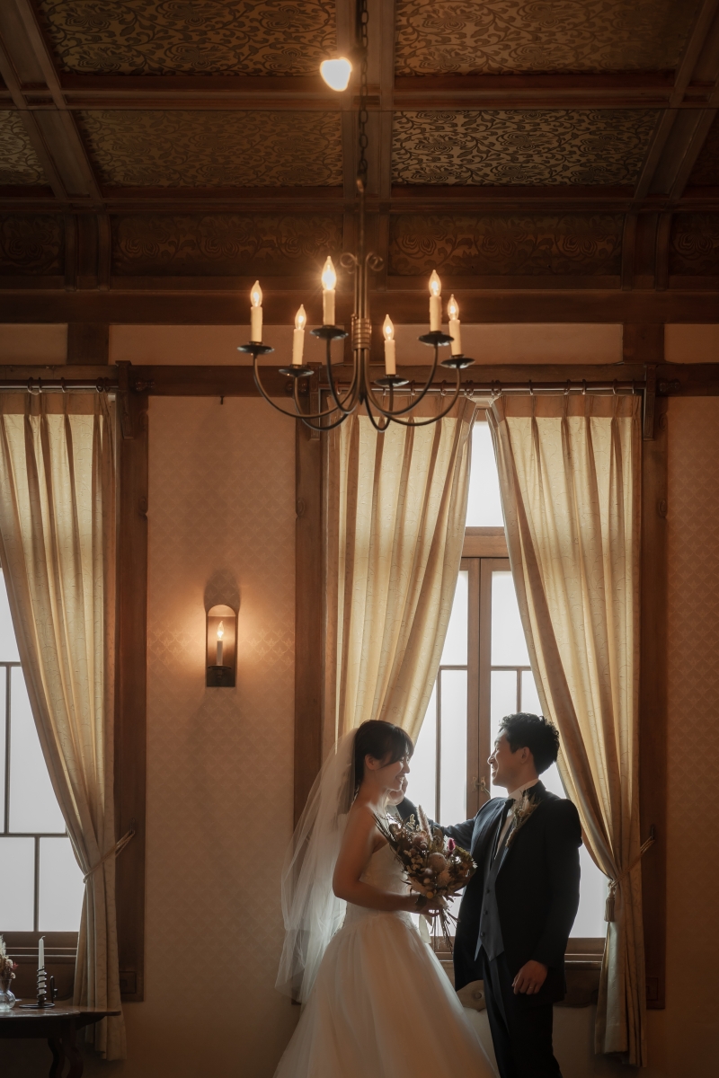 チャペルの素敵な雰囲気での撮影