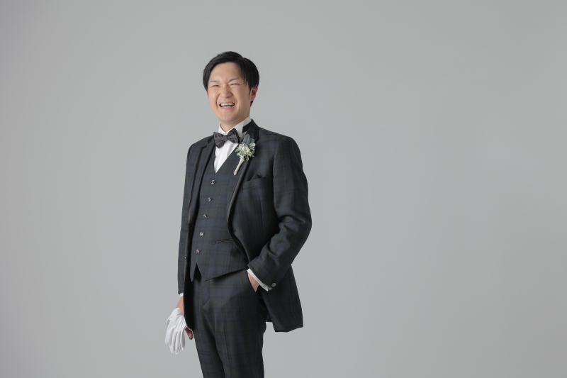 ご新郎様ソロショット