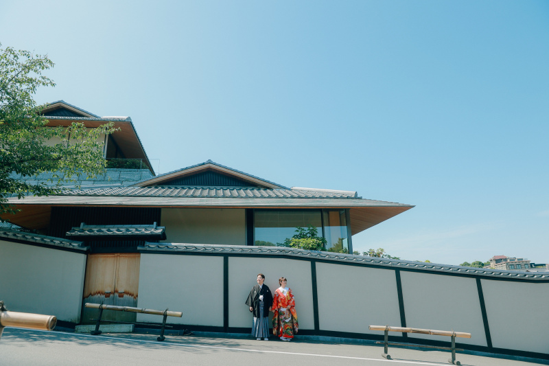 青空の下、立ちショット♪