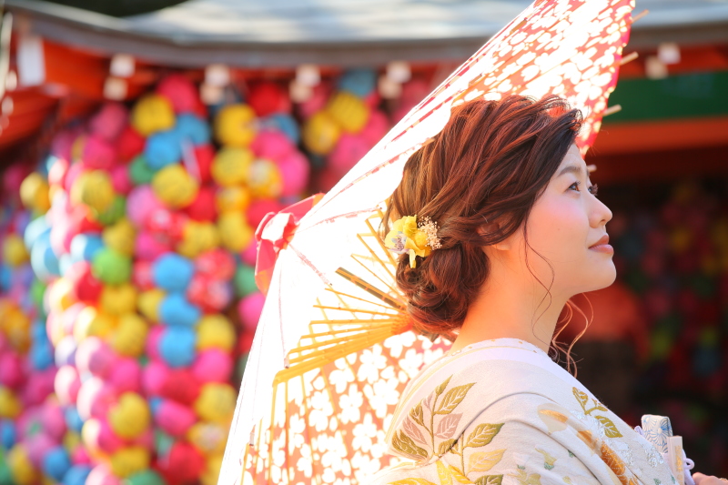 途中寄り道にお参りを＊