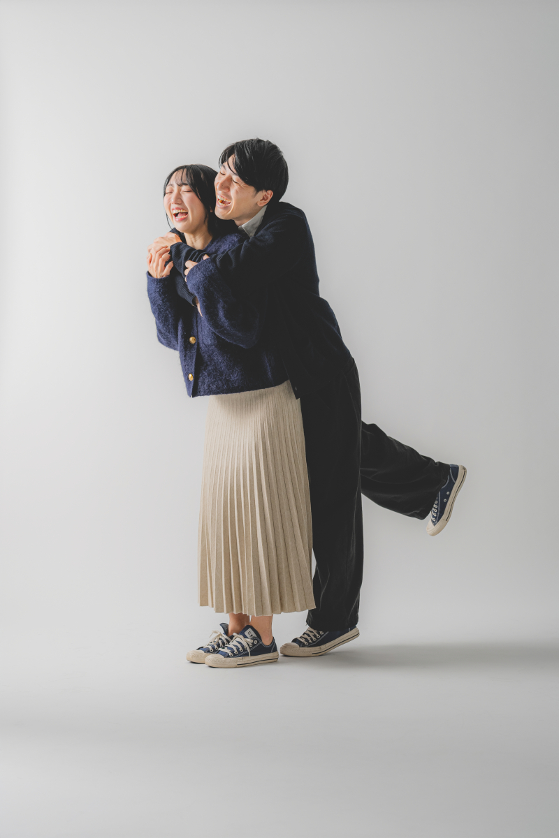 そして、逆パターンのギュッも！