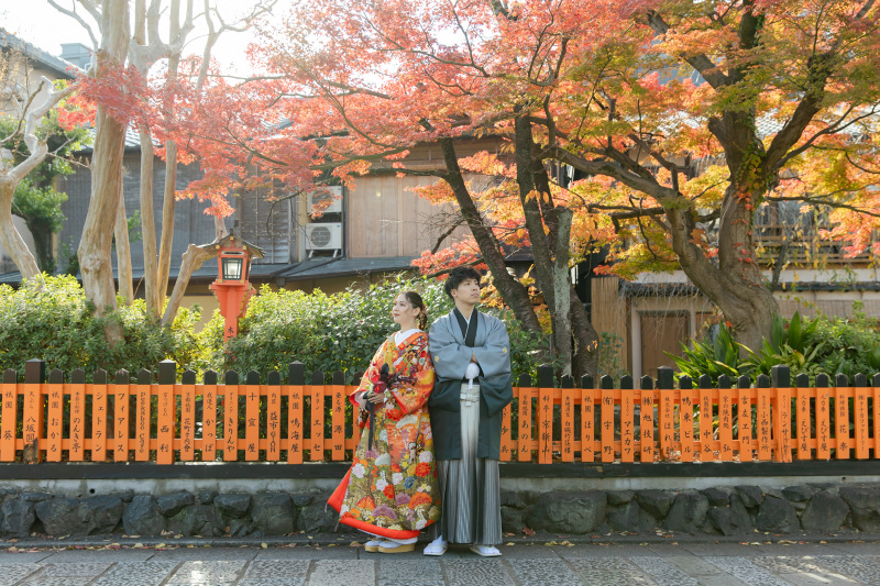 祇園で楽しいファミリーフォト！