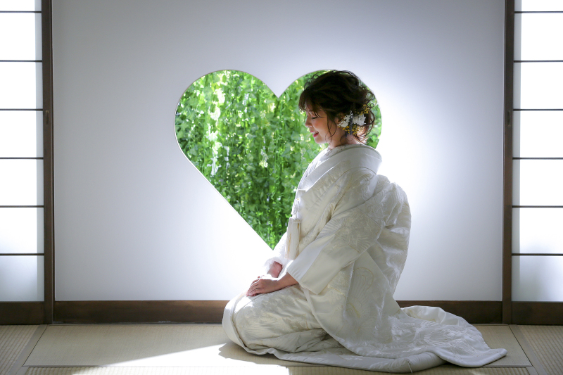 ご新婦様のソロ写真も可愛らしく。