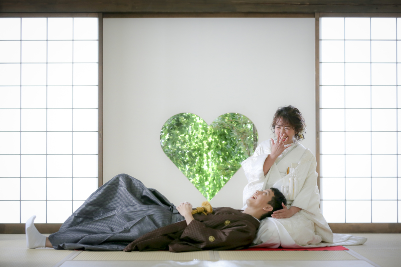 リラックスして、お二人らしく自然に…