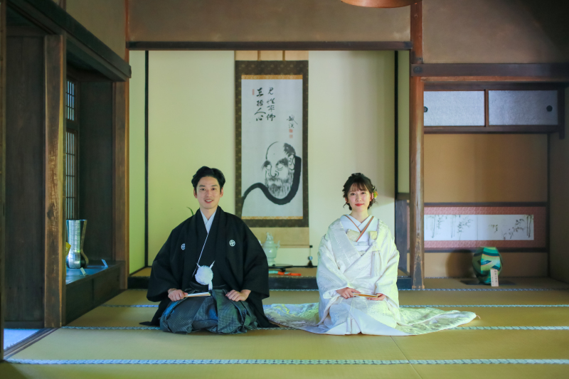 本堂の中でも。