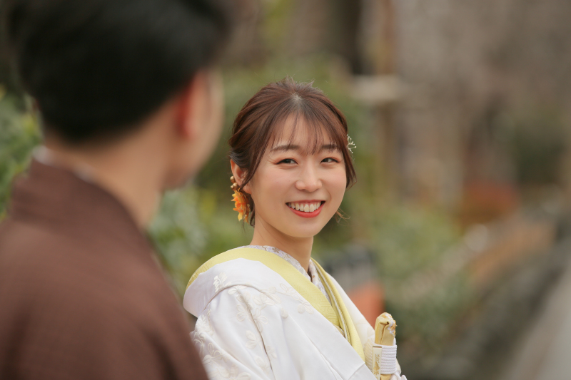 こちらは新郎様からの目線です