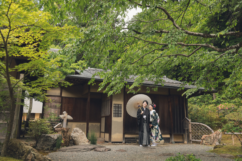 非公開部分のお庭です。