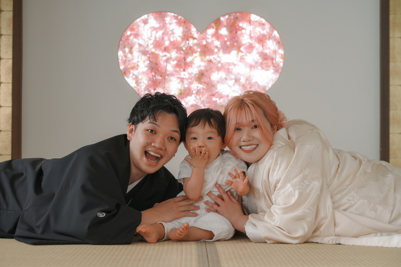 最後も3人仲良く♪