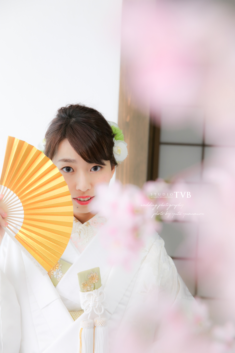 新婦様のソロは桜と一緒に