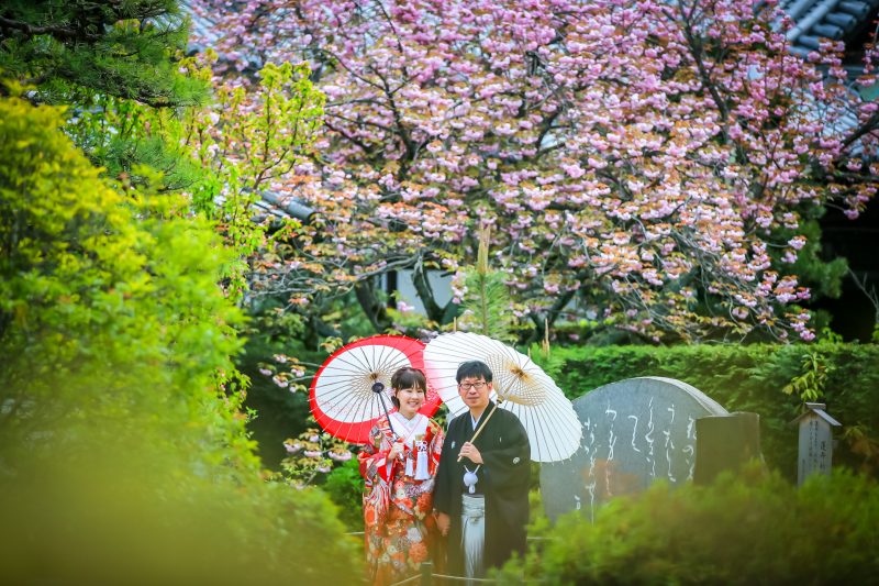 まだ少し桜が残っていて…