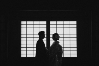 白無垢で金戒光明寺