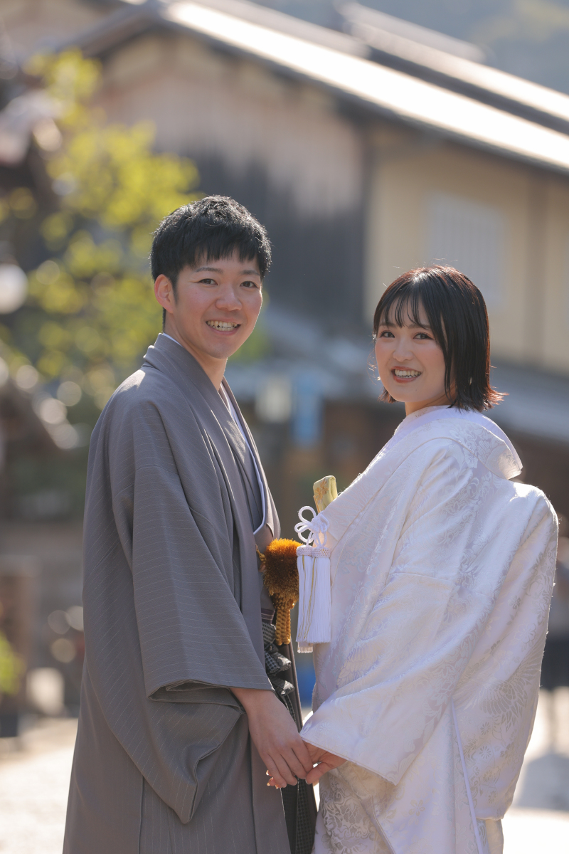 振り向きショット