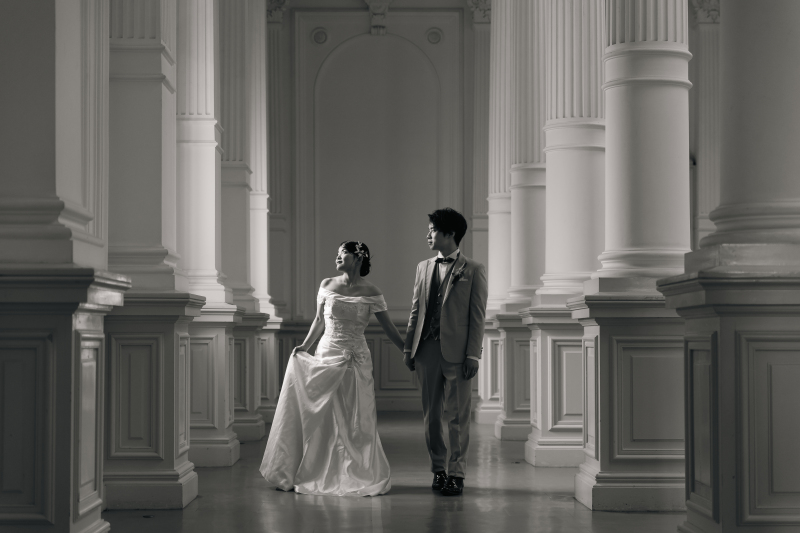 モノクロ写真でよりクラシカルに