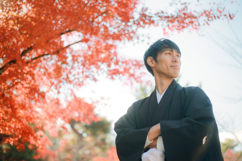 ご新郎様ソロショット