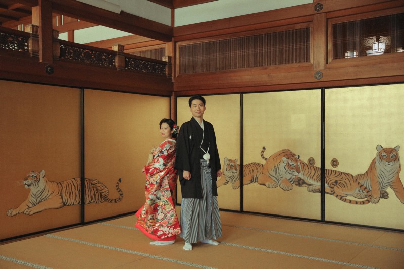 金戒光明寺の非公開エリアで撮影