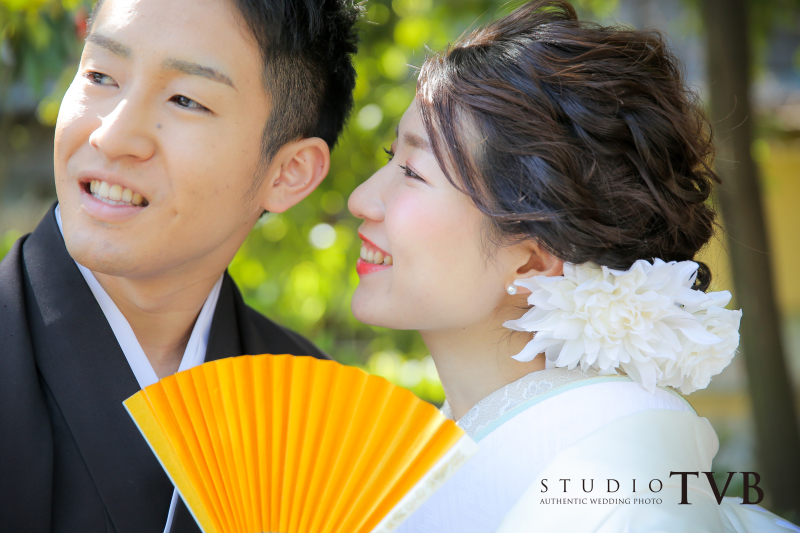 せんすを広げて