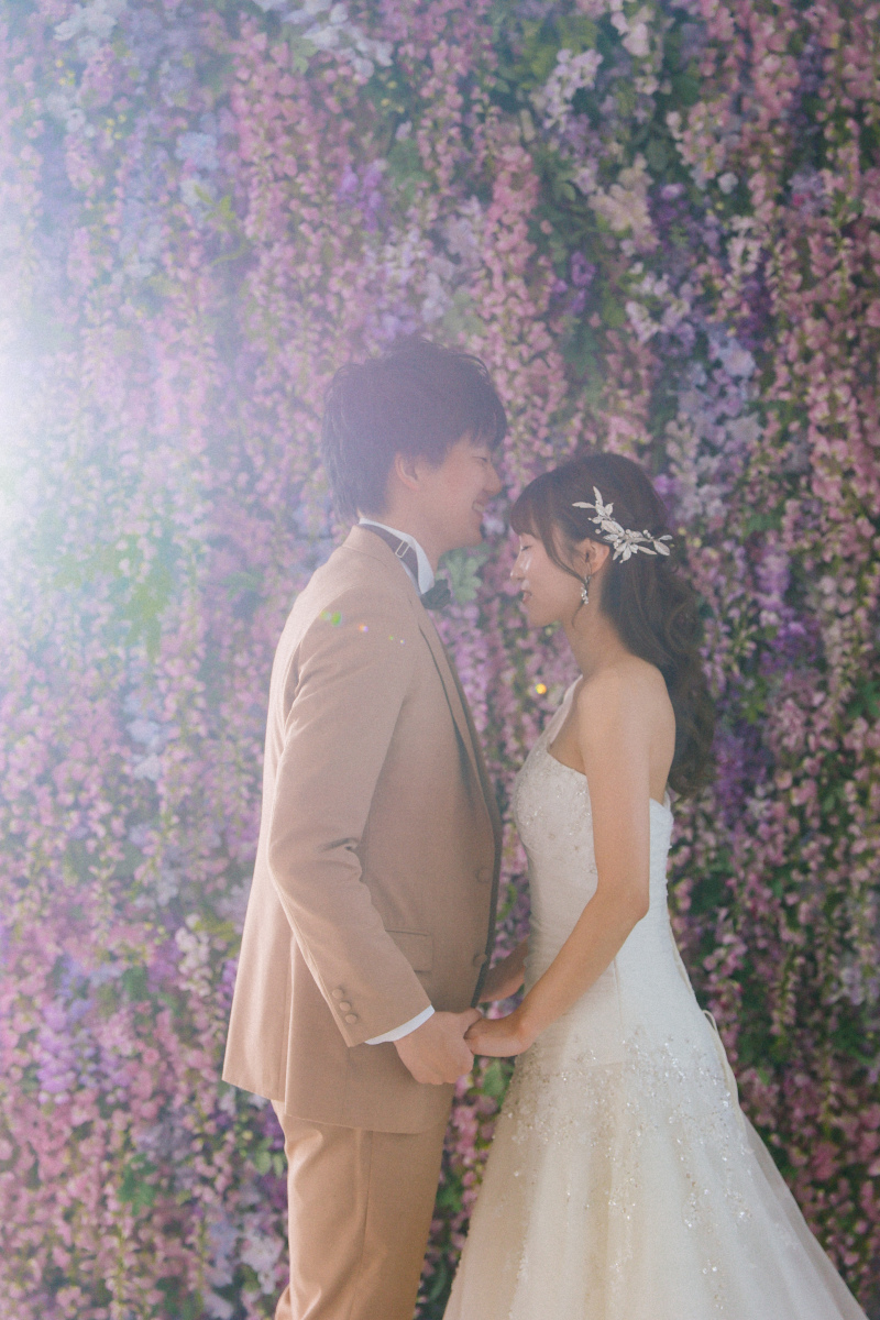 洋装ハウススタジオでの多彩なウェディングフォト！