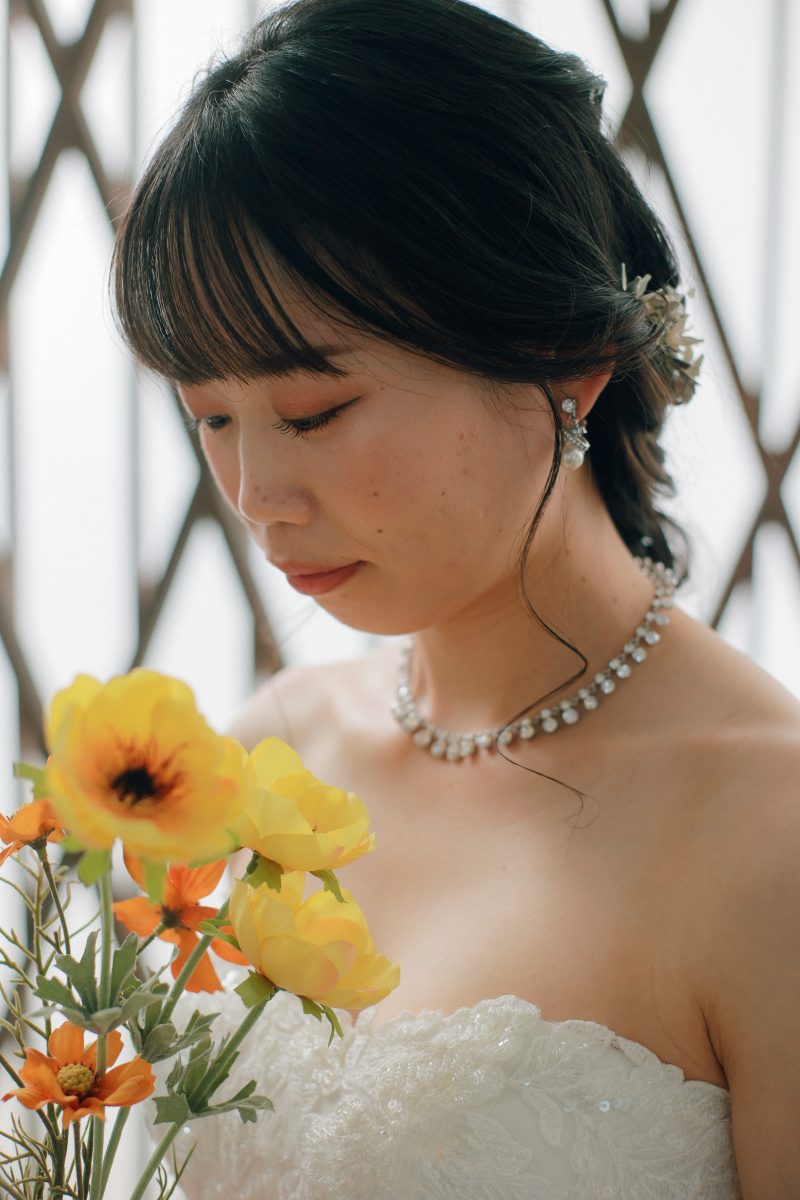 新婦様のソロショット