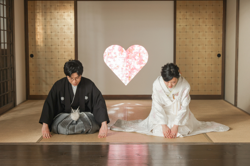 お辞儀のポーズ