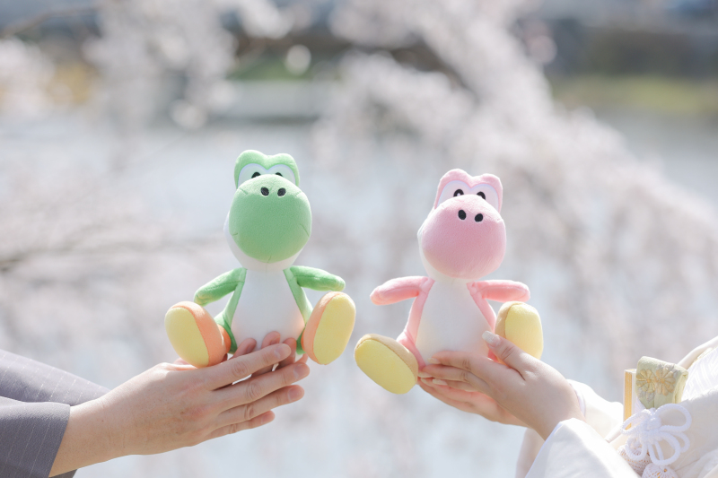 撮影小物も可愛く。