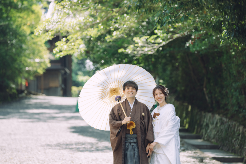 緑に囲まれて。