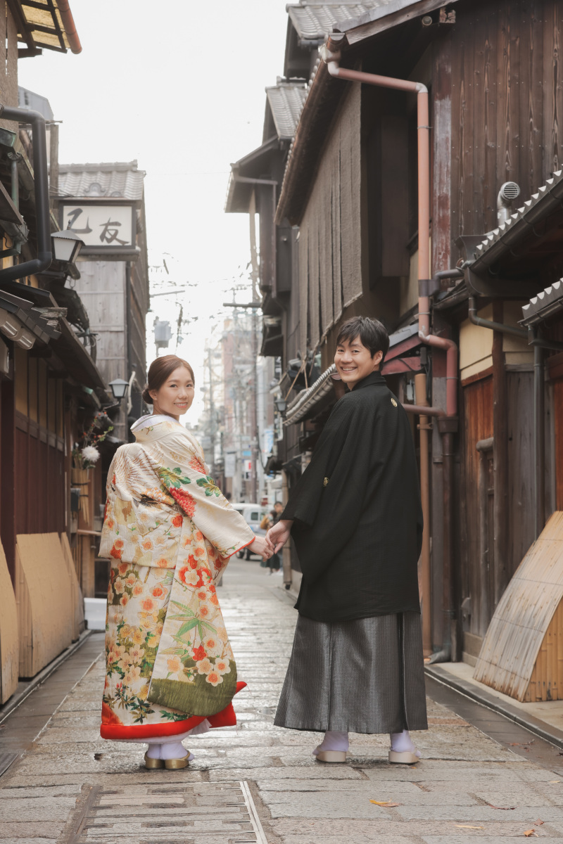 街並みと一緒に