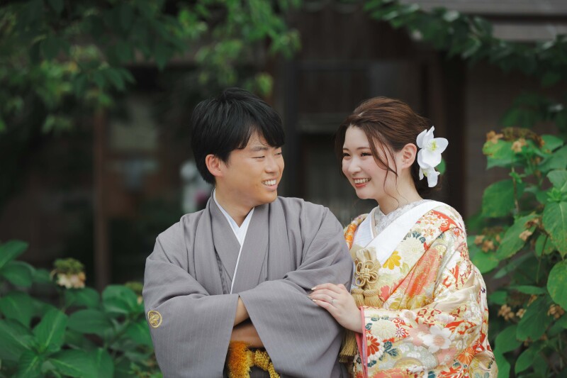 爽やかな緑と。