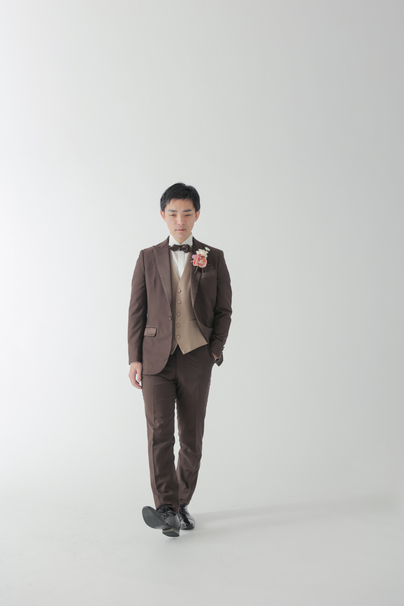 ご新郎様ソロショット