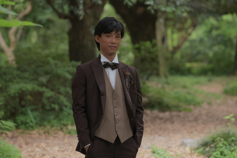 新郎様のソロショットも