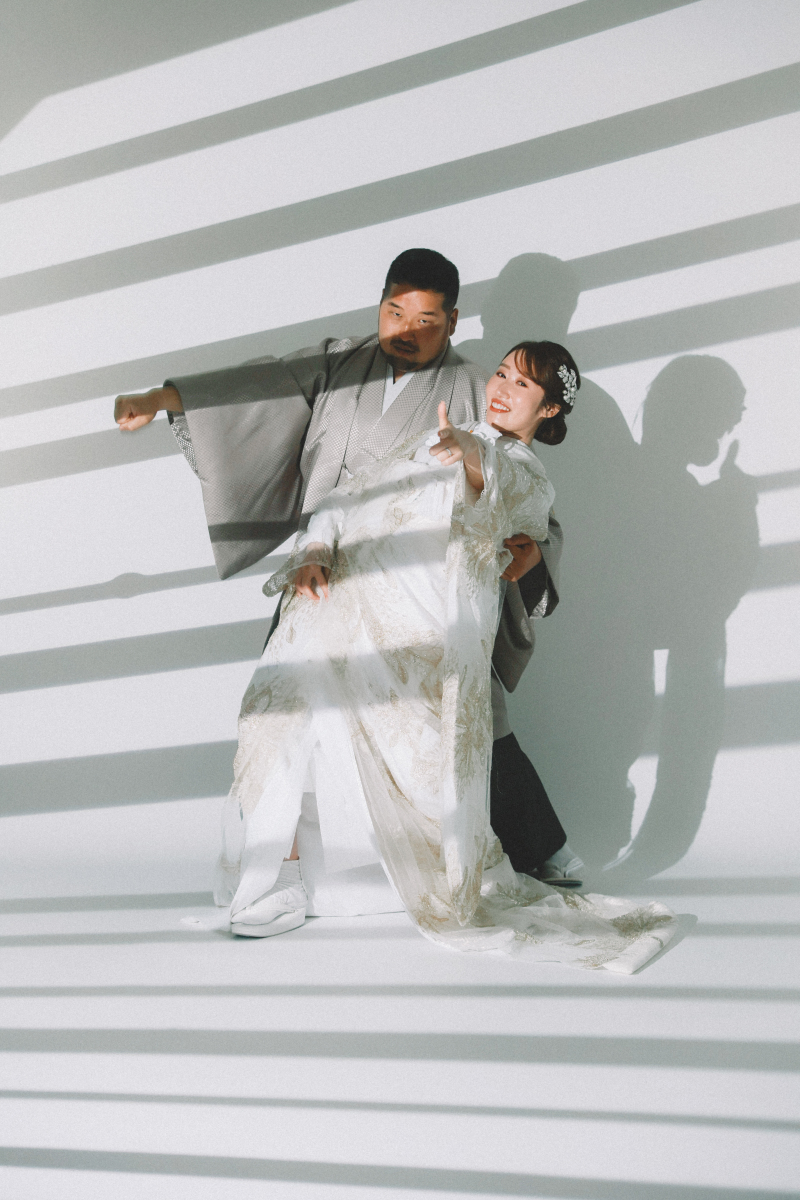 個性溢れる八坂とスタジオ撮影!