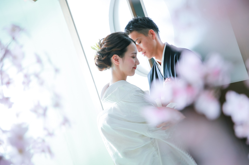 屋内庭園には…