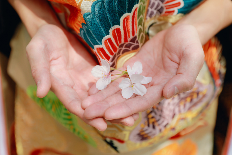 最後はお手元のカットも