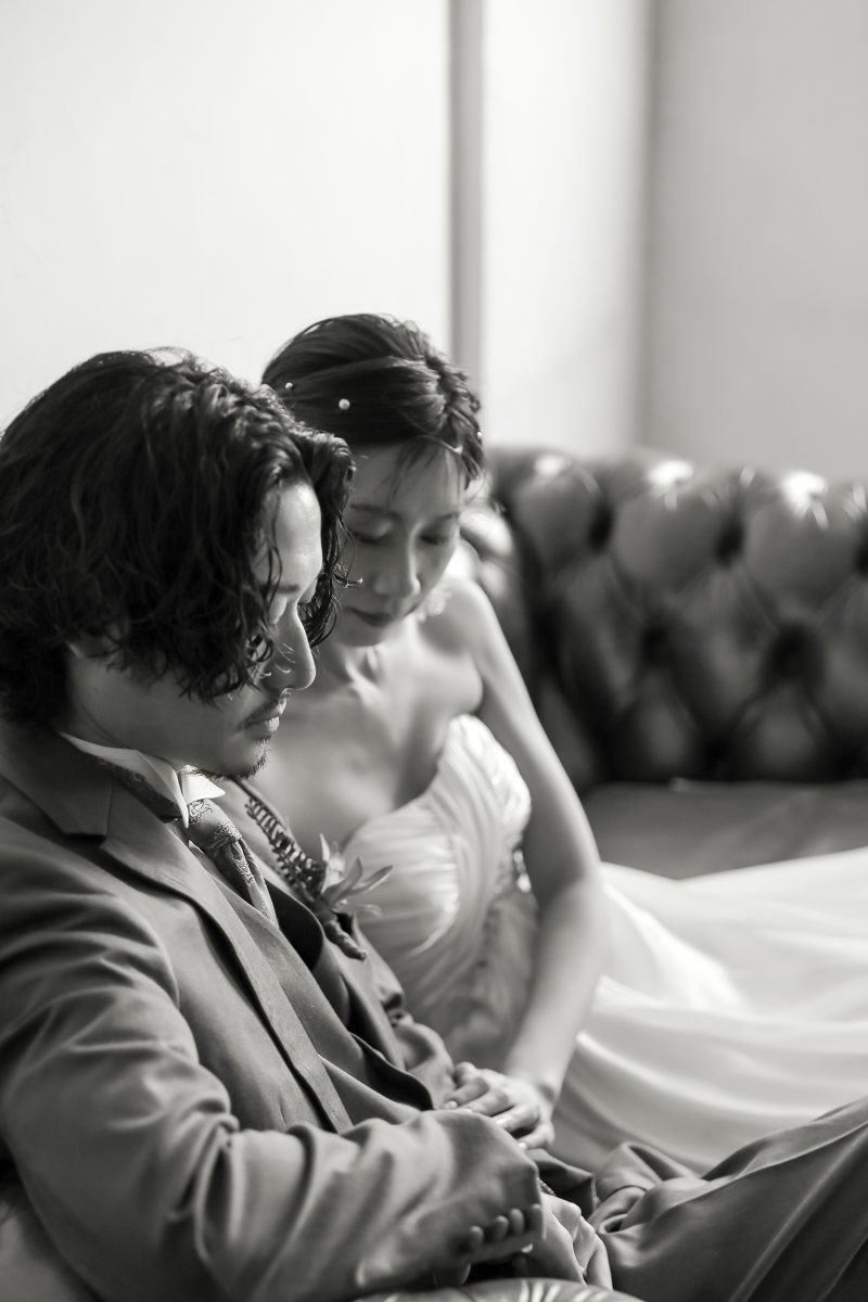 寄り添うお二人