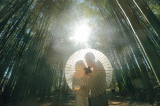 竹林の撮影も！大覚寺ロケーション