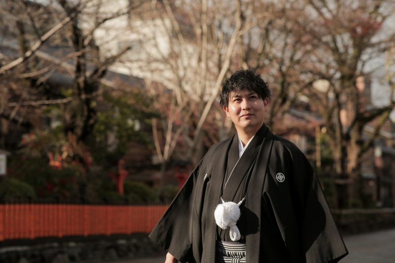 新郎さんはかっこよく!