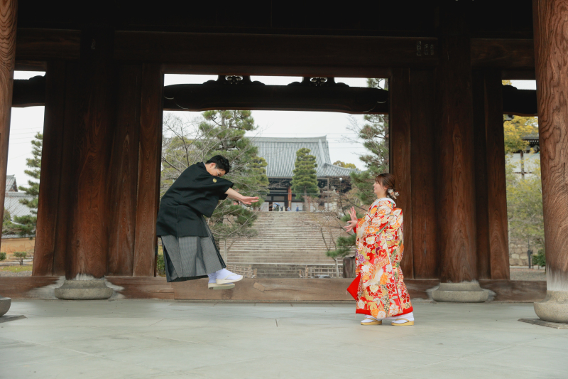 背景のいいところで波動拳カット！