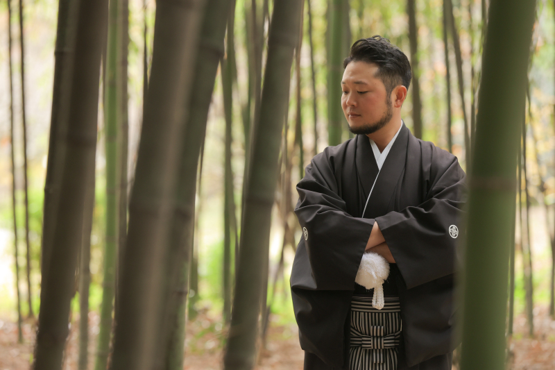 ご新郎様のソロショット