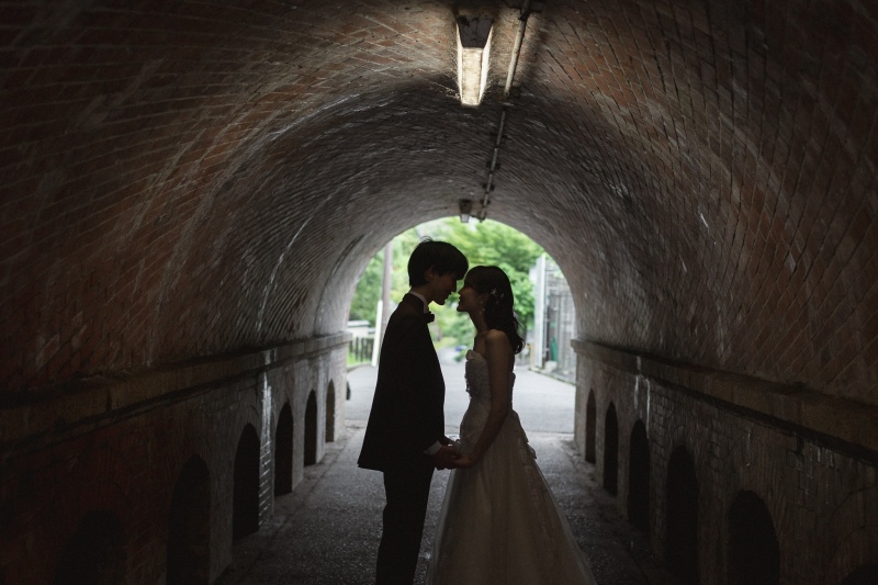 シルエットぽくおしゃれに撮影